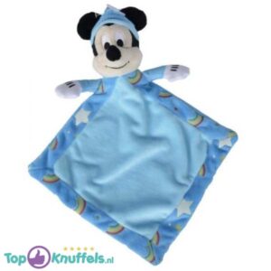 Mickey Mouse Regenboog – Disney Plushdoekje Plush Toy 30 cm (Glow In The Dark)