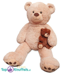 Teddy Bear Whiteh Smalle baby Bear Plush Toy (Beige) XXL 120 cm