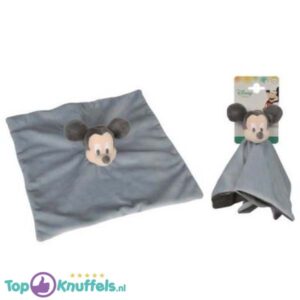 Mickey Mouse (Blue/Grijs) – Disney Baby Plushdoekje Plush Toy 30 cm