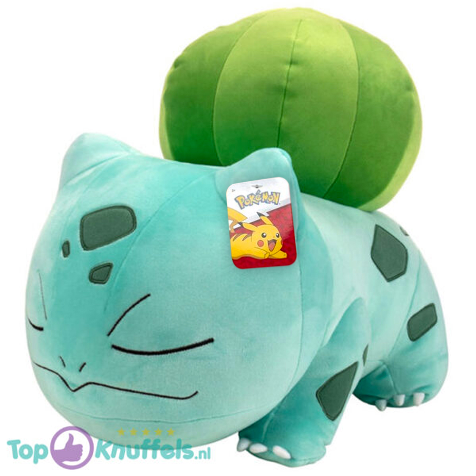 Bulbasaur Sleep – Pokémon Plush Toy (45 cm liggend)