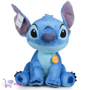 Disney Lilo & Stitch Plush Toy (Blue) + Geluid XXXL 75 cm
