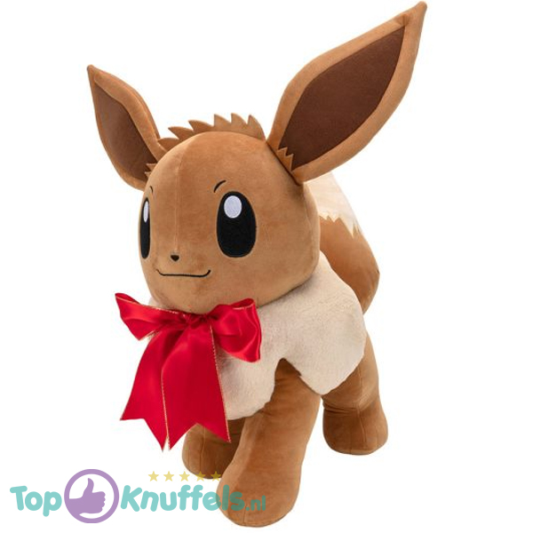 Eevee Whiteh Bow – Pokémon Limited Edition Plush Toy 21 cm