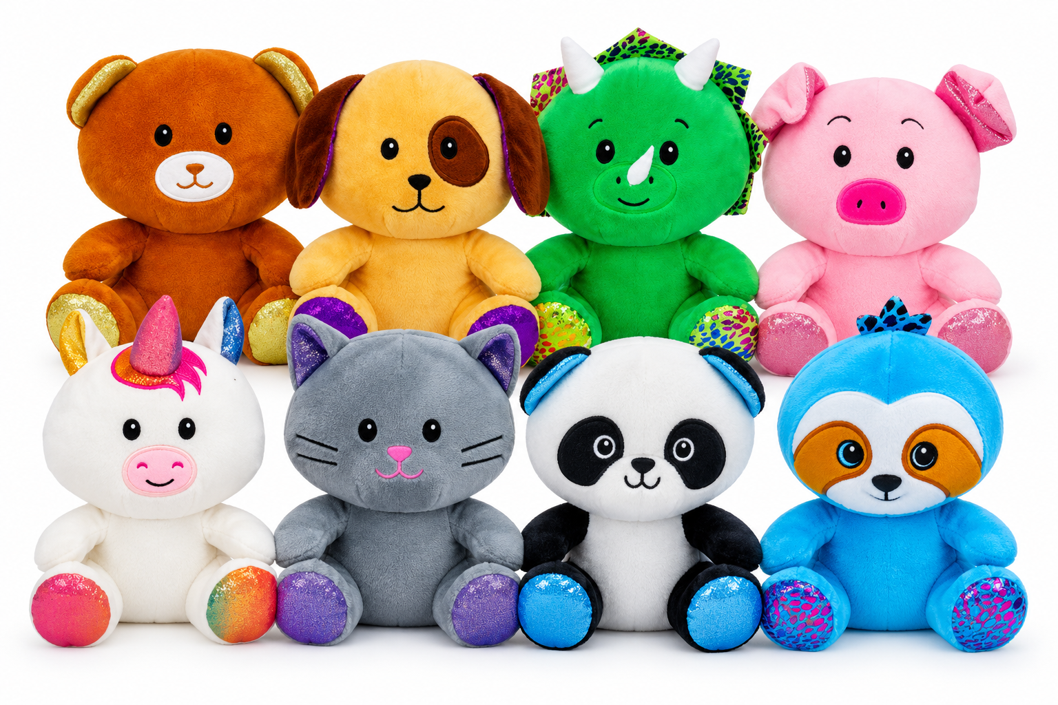 Luiaard Sitting Plush Toy Dier 20 cm - Image 2