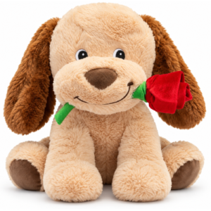 Dog Whiteh Roos Plush Toy 40 cm