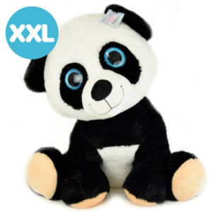 Panda Whiteh Glitterogen Plush Toy XXL 100 cm