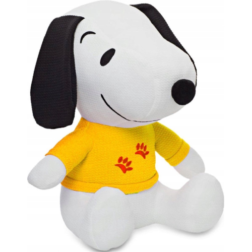 Snoopy Whiteh T-shirt (Yellow) Plush Toy 25 cm