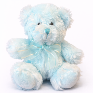 Teddy Bear Blue Plush Toy (Kraamcadeau Jongen) 20 cm