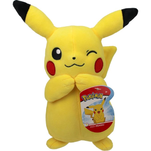 Pikachu Wink – Pokémon Plush Toy 23 cm