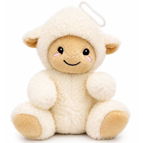 Sheep Sitting Plush Toy 20 cm