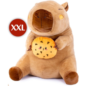 Capybara Whiteh Cowkje Plush Toy XXL 100 cm – Capibara