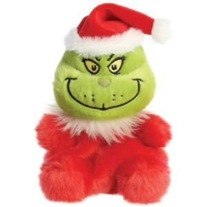 Palm Pals Santa Grinch Plush Toy 15 cm