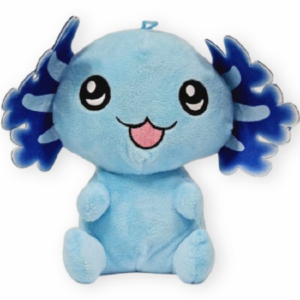 Axolotl (Blue) Kawaii Plush Toy 21 cm