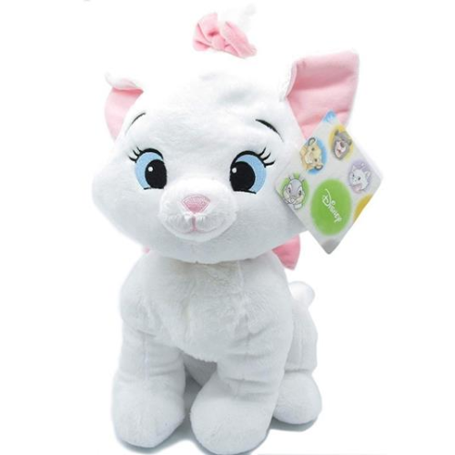 Marie Disney Plush Toy Cat Whiteh Geluid 30 cm