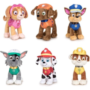 Paw Patrol (Set van 6) Plush Toy 21 cm