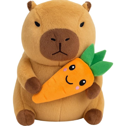 Capibara Whiteh Wortel Plush Toy 25 cm