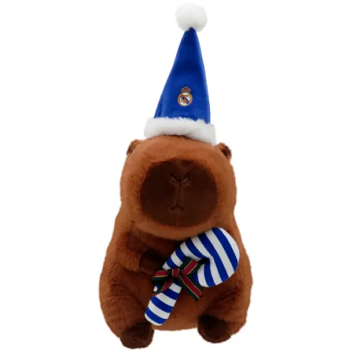 Real Madrid Capibara Plush Toy 20 cm