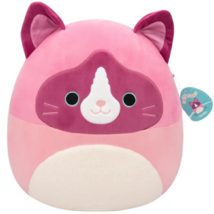 Squishmallows Herbie Pink Cat Plush Toy 30 cm
