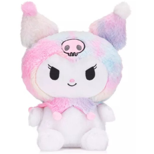 Kuromi (Regenboog) Hello Kitty Fluffy Plush Toy 30 cm