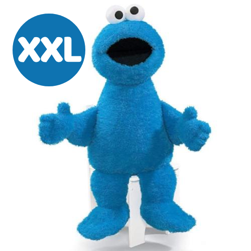 Cookie Monster – Sesamstraat Plush Toy XXL 110 cm