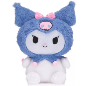 Kuromi (Blue) Hello Kitty Fluffy Plush Toy 30 cm