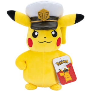 Captain Pikachu Pokémon Plush Toy 20 cm