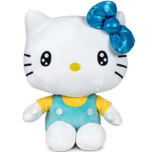 Hello Kitty (Turquoise/Yellow) 50th Anniversary Plush Toy 18 cm