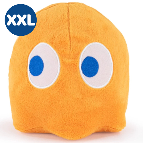 Pac-Man Spookje (Oranje) Plush Toy XXL 65 cm