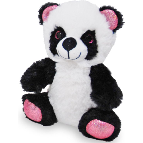 Panda Whiteh Glitters (Pink) Plush Toy 18 cm