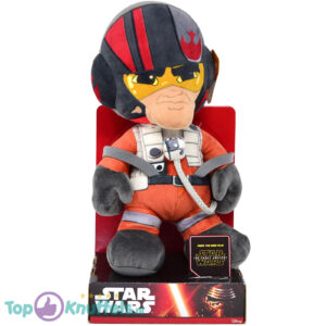 Poe Dameron Star Wars Plush Toy + Displaydoos 30 cm