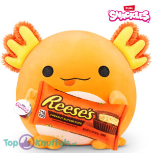 Snackles Plush – Axolotl Whiteh Reese’s Peanut Butter Cups 45 cm