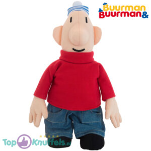 Buurman en Buurman Plush Toy (Red) XXL 100 cm