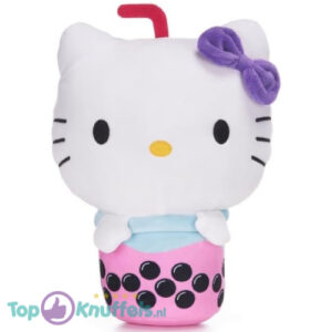 Hello Kitty Bubble Tea Treats Squishy Kawaii Plush Toy 28 cm