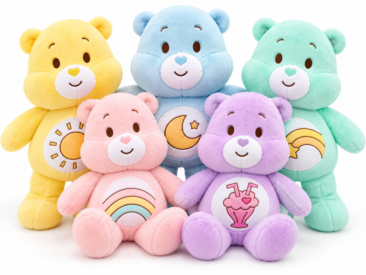 Care Bears Pastel Yellow Plush Toy TroetelBeartjes 32 cm - Image 2