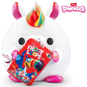 Snackles Plush – Unicorn Whiteh Froot Loops 45 cm