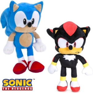 Sonic The Hedgehog Plush Toy Set van 2: Sonic + Shadow 32 cm
