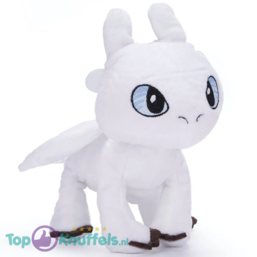Light Fury – Hoe Tem Je Een Draak Plush Toy 20 cm