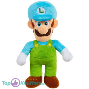 Luigi Ice (LichtBlue/Green) Super Mario Bros Plush Toy XXL 100 cm