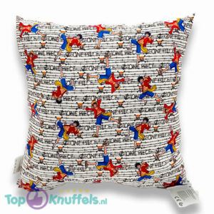 Luffy One Piece White Pluche Kussen 38 x 38 cm