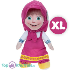 Masha en de Bear Plush Toy XL 70 cm