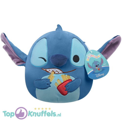 Stitch Whiteh Friet Squishmallow Disney Plush Toy 25 cm