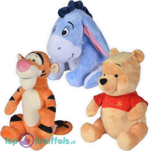 Winnie Tijgertje Iejoor Set van 3 – Winnie de Poeh Disney Plush Toy 26 cm