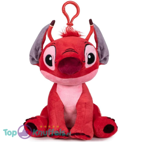 Leroy Sitting Bagclip (Sleutelhanger) – Disney Lilo en Stitch Plush Toy 15 cm