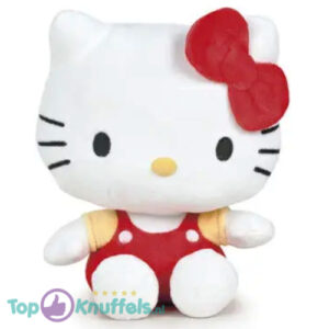 Hello Kitty Sitting (Red/Yellow) Plush Toy 17 cm