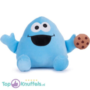 Cookie Monster – Sesamstraat Squashy Podgies Plush Toy 25 cm