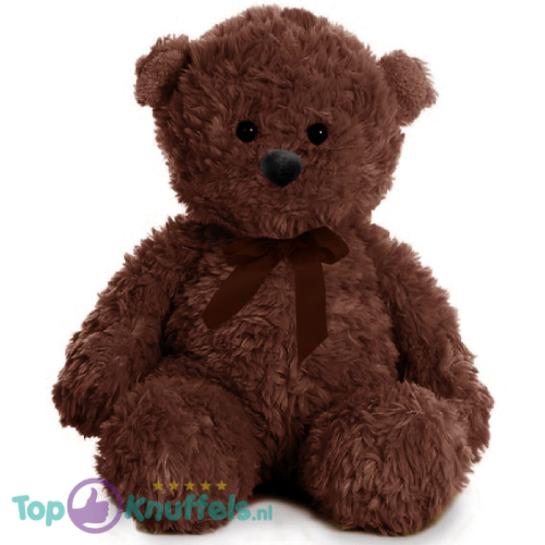 Teddy Bear Polly (DonkerBrown Whiteh Browne Bow) Plush Toy 30 cm