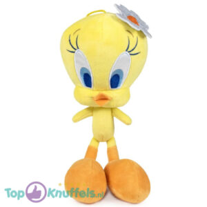Tweety Whiteh Flower White – Looney Tunes Plush Toy 25 cm