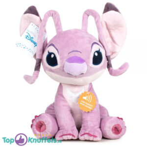 Angel – Disney Lilo & Stitch Plush Toy (Pink) + Geluid XL 60 cm